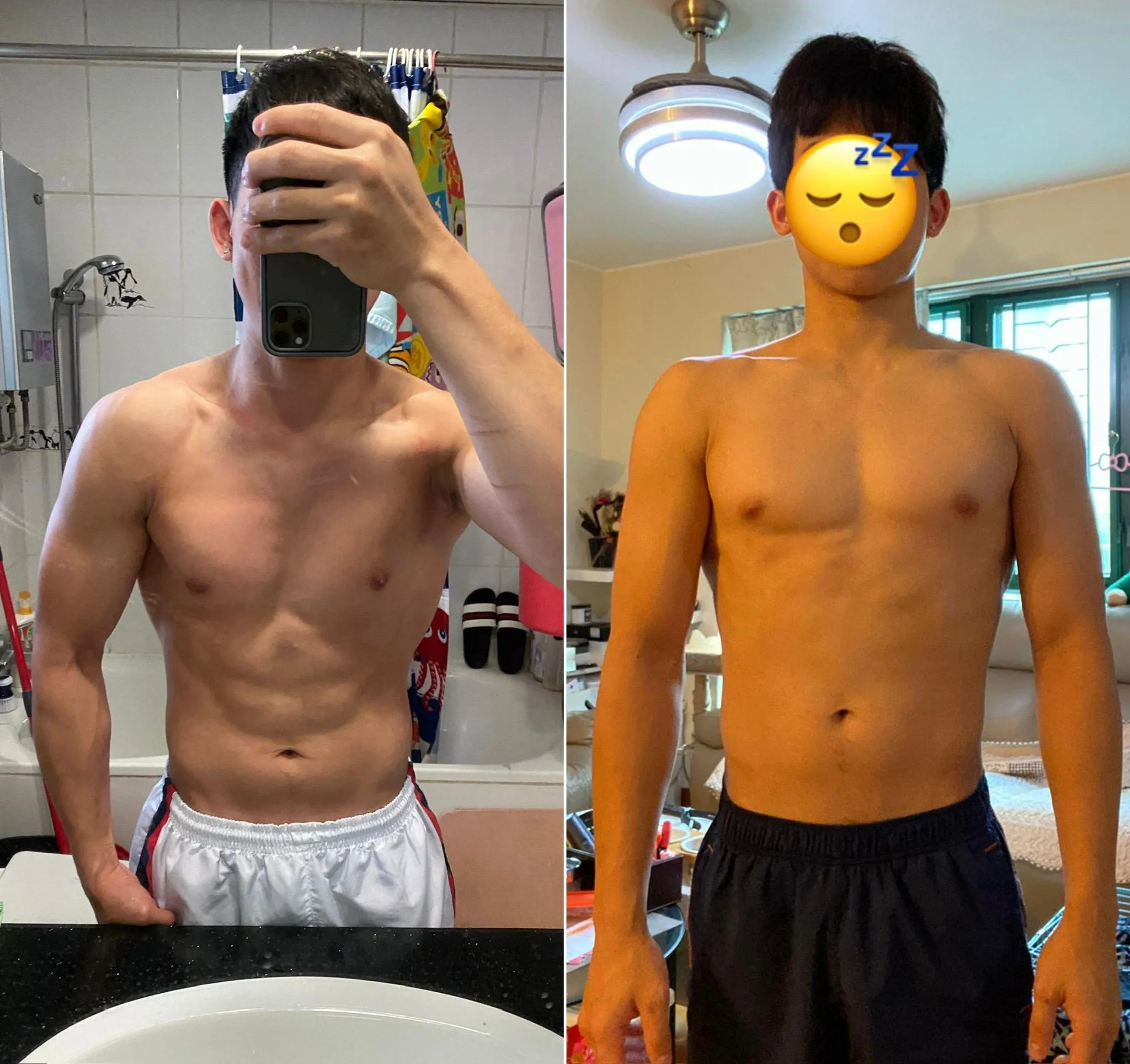 銅鑼灣健身室 Fitness Realm 學生訓練成果